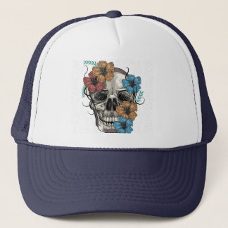 Casquette Crâne principal de belles femmes mexicaines mortes