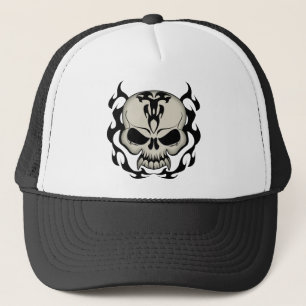 Casquette Crâne tribal