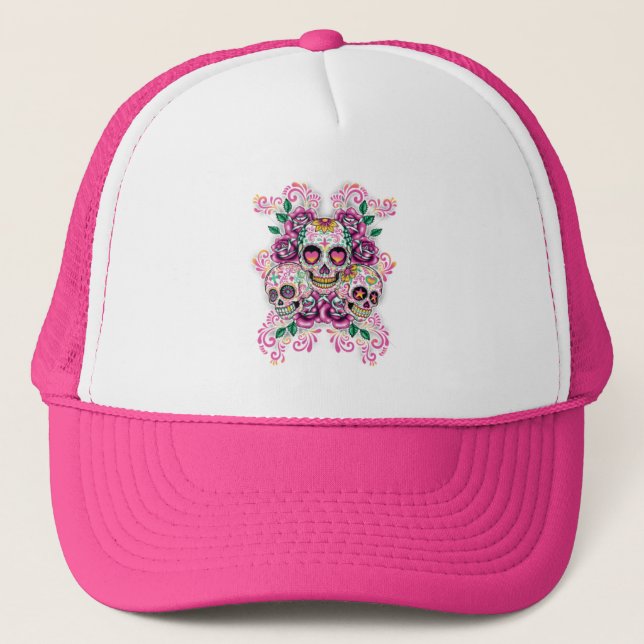 Casquette Crânes (Devant)