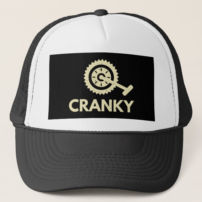 Casquette Cranky / Vélo / Cycliste (Devant)