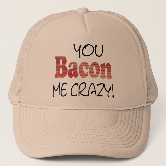 Casquette Crazy Bacon (Devant)