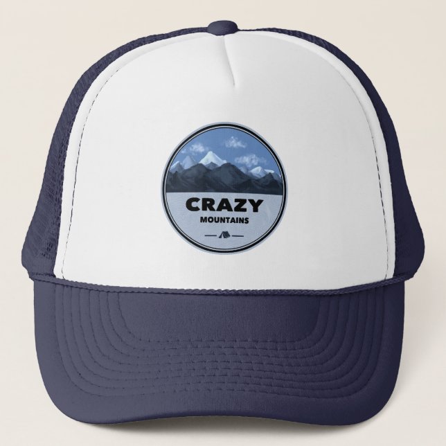 Casquette Crazy Mountains Montana Camping (Devant)