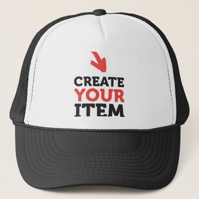 Casquette CREATE-YOUR-OWN DO-IT-YOURSELF Personnaliser téléc (Devant)