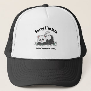 Casquette Création de Panda Paresseux Drôle