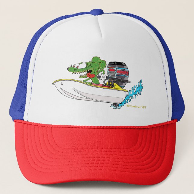 Casquette Creekrat Cartoon Studios Fliver Flivver Boat Casqu (Devant)