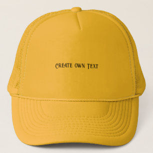 Casquette Créer son propre texte Imprimé 100% mousse polyest