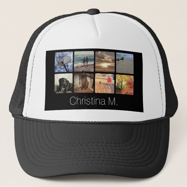 Casquette Créez une photo d'Instagram (Devant)