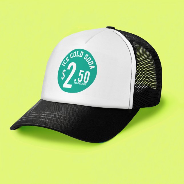 Casquette Créez vos propres approvisionnements de concession (Custom Vendor Concession Trucker Hat)