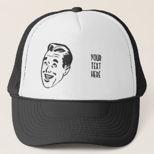 CASQUETTE CRÉEZ VOS PROPRES RÉTROS CADEAUX HEUREUX DE TÊTE