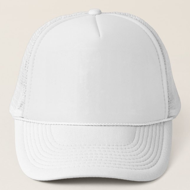 Casquette Créez votre chapeau de camion blanc, chapeau de ca (Devant)