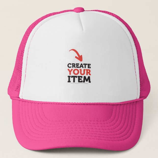 Casquette CRÉEZ-VOTRE-PROPRE conception personnalisée enterr (Devant)