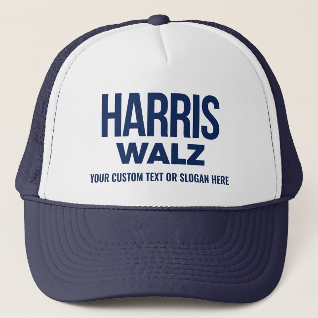 Casquette Créez votre propre Harris Walz 2024 (Devant)