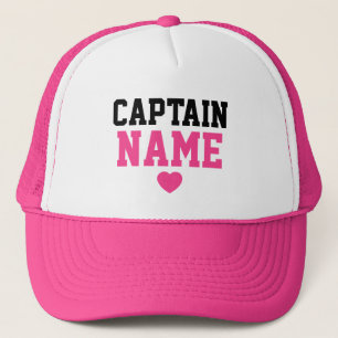 Casquette Créez votre propre nom de capitaine personnalisé P