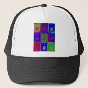 Casquette Créez votre propre Père Noël HoHoho Pop Art spécia