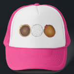 Casquette Crème de framboise de Boston Rempli de beigne<br><div class="desc">Il présente une illustration originale de la gelée de framboise, de la crème de Boston et des beignets remplis de crème à la vanille en poudre. Cette conception est également disponible sur d'autres produits. Ne vois-tu pas ce que tu cherches ? Vous avez besoin d'aide pour la personnalisation ? Contactez...</div>