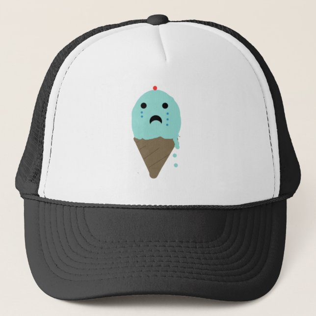Casquette Crème de glace Emo (Devant)