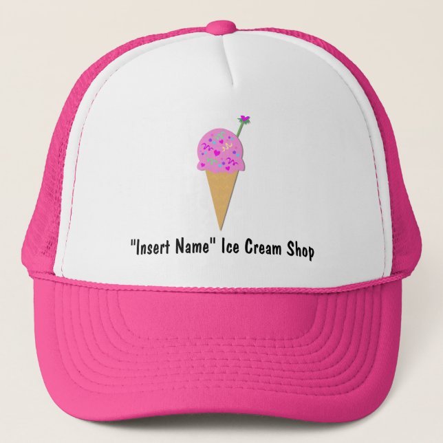 Casquette Crème glacée (Devant)