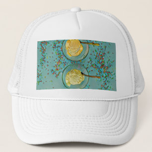 Casquette Crème glacée aux fraises