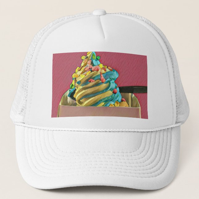 Casquette Crème glacée pour enfants (Devant)
