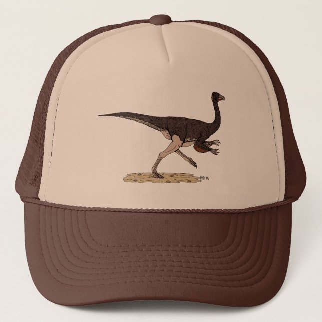 Casquette Cretaceous Dinosaur Ornithomimus (Devant)