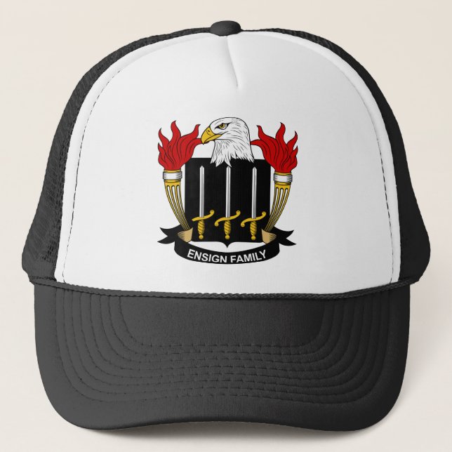 Casquette Crête de famille de drapeau (Devant)