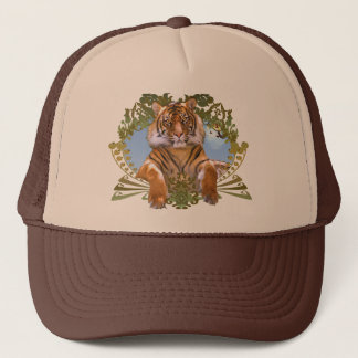 Casquette Crête féroce de tigre mise en danger