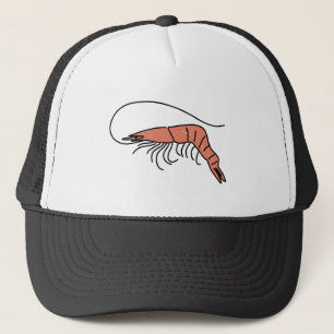 Casquette crevette rose