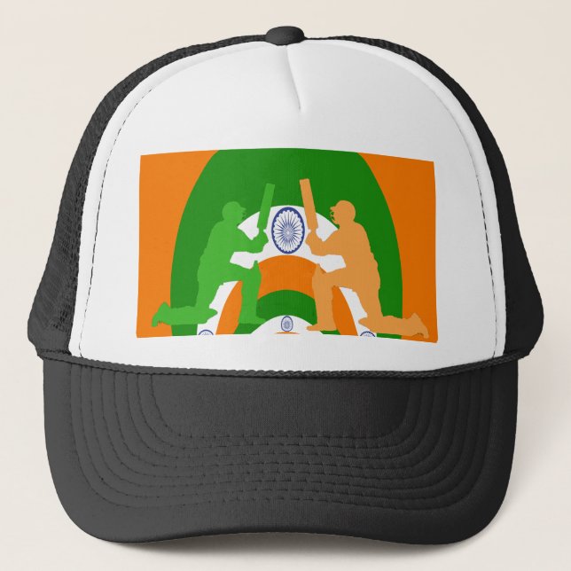Casquette Cricket Inde Personnaliser produit (Devant)