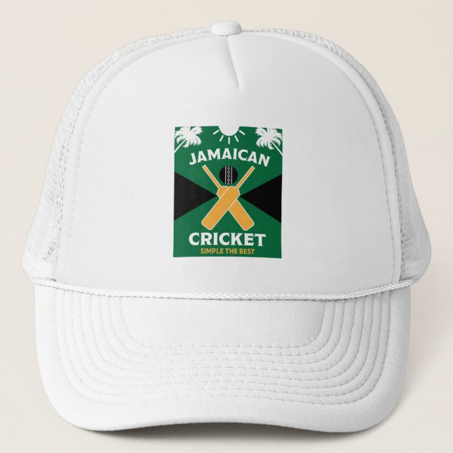 Casquette Cricket jamaïcain (Devant)
