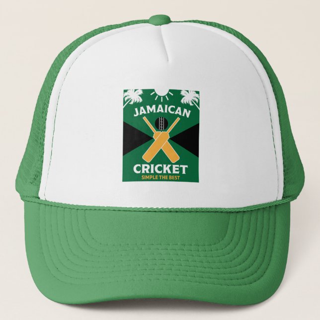 Casquette Cricket jamaïcain (Devant)