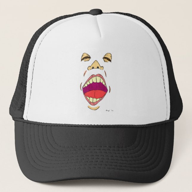 casquette "crier" (Devant)