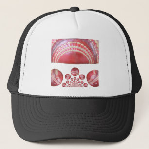 Casquette Crimson Spin - Une Belle Balle Rouge De Cricket Ar