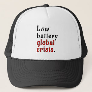 Casquette Crise de batterie