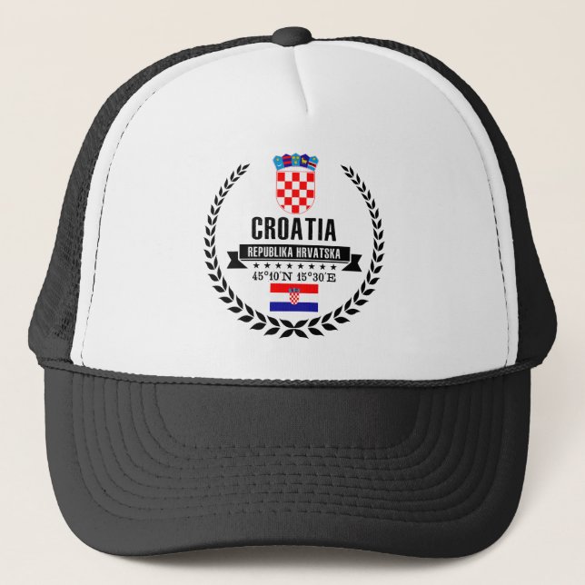 Casquette Croatie (Devant)