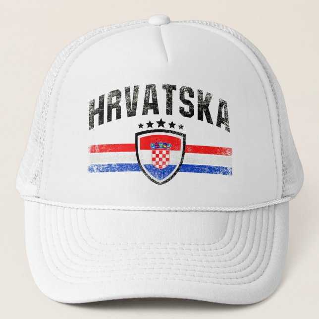 Casquette Croatie (Devant)