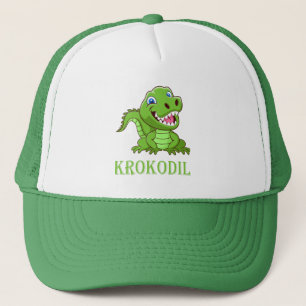 Casquette crocodile vert