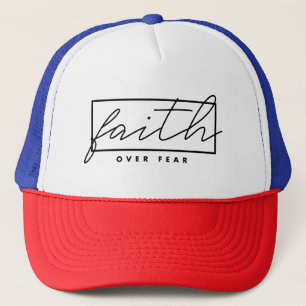 Casquette Croire au chapeau du camion de peur