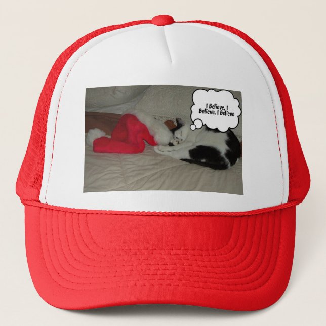 Casquette Croire de Noël (Devant)