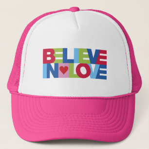 Casquette Croire en l'amour (couleur)