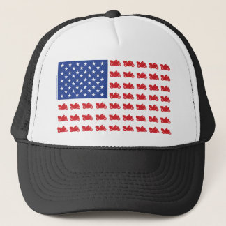 Casquette Croiseur-Drapeau-Moteur