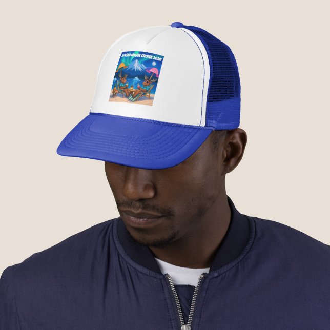 Casquette Croisière Caribou d'Alaska 2026 Tendance (En situation)
