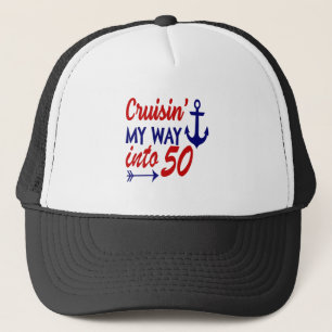 Casquette Croisière d'anniversaire 50e anniversaire