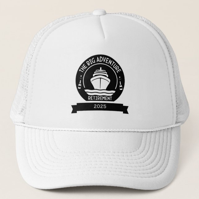 CASQUETTE CROISIÈRE DE LA RETRAITE (Devant)