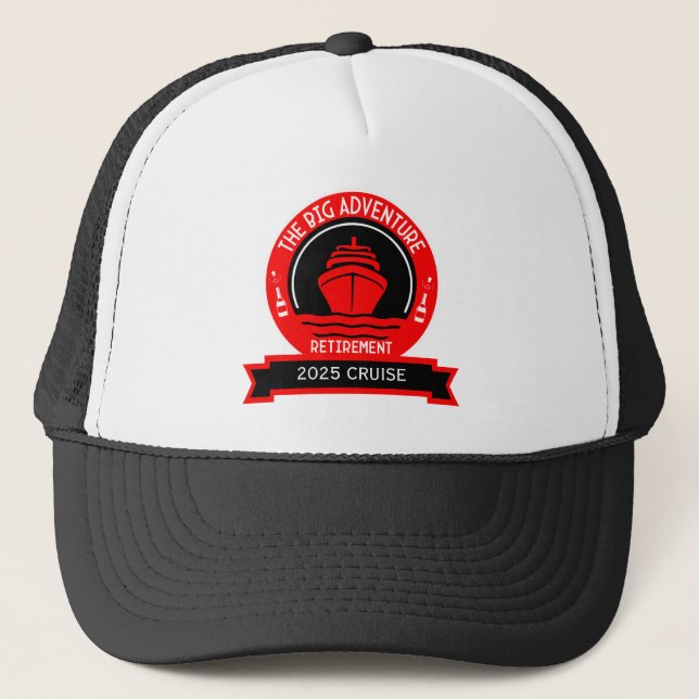 CASQUETTE CROISIÈRE DE LA RETRAITE (Devant)