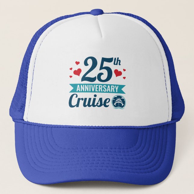 Casquette Croisière du 25e anniversaire (Devant)