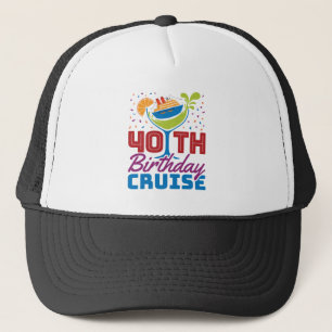 Casquette Croisière du 40e anniversaire
