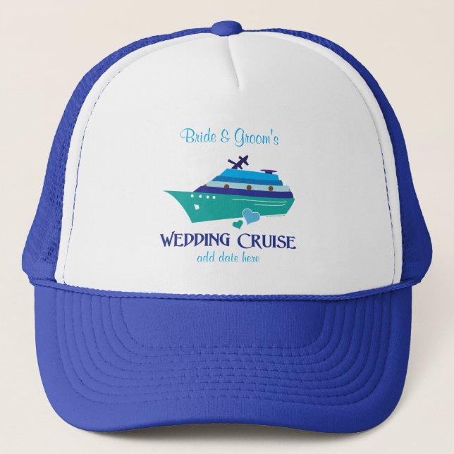 Casquette Croisière mariage (Devant)