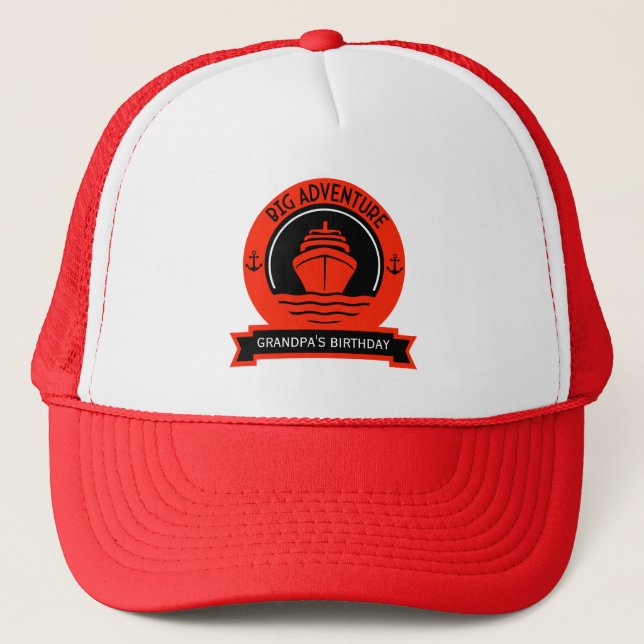Casquette Croisière mondiale (Devant)
