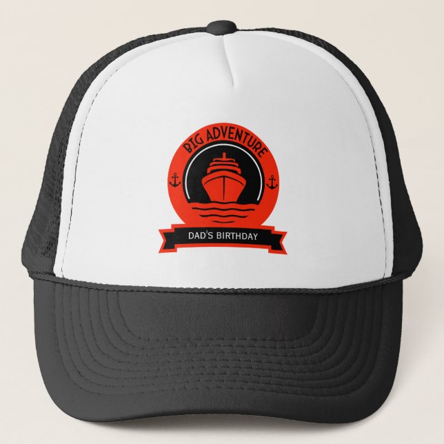 Casquette Croisière mondiale (Devant)