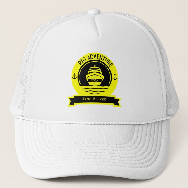 Casquette Croisière mondiale (Devant)